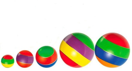 Купить Мячи резиновые (комплект из 5 мячей различного диаметра) в Колпашеве 